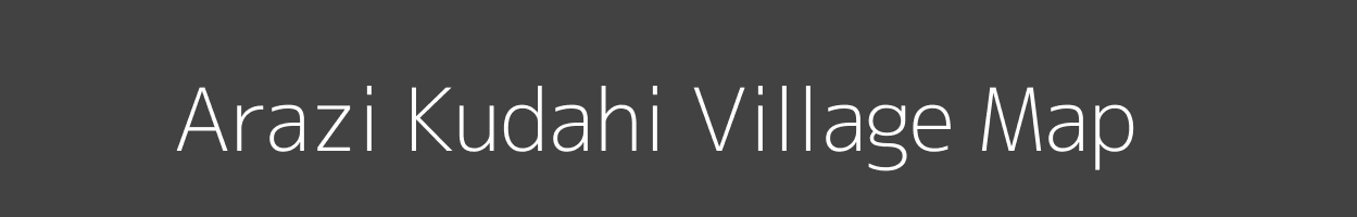 Map of Arazi Kudahi Village in Uttar Pradesh Image