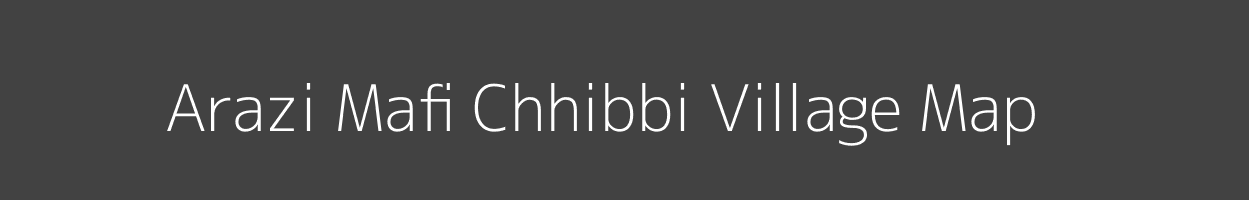 Map of Arazi Mafi Chhibbi Village in Uttar Pradesh Image