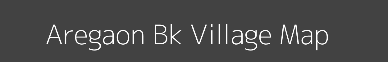 Map of Aregaon Bk Village in Maharashtra Image