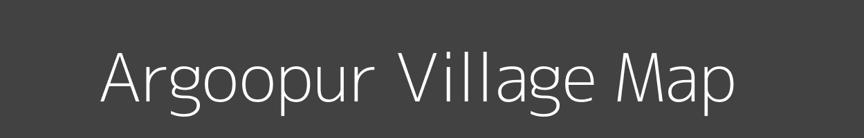 Map of Argoopur Village in Uttar Pradesh Image