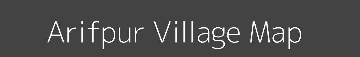 Map of Arifpur Village in Uttar Pradesh Image