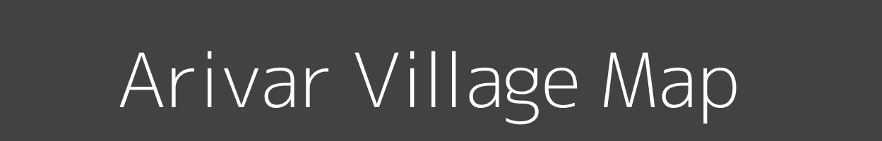 Map of Arivar Village in Uttar Pradesh Image