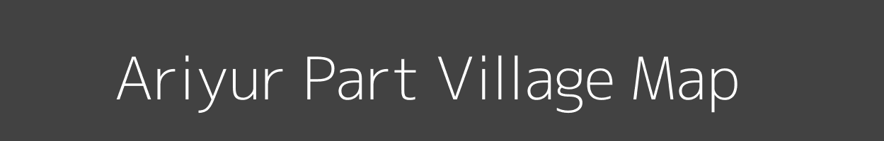 Map of Ariyur Part Village in Tamil Nadu Image