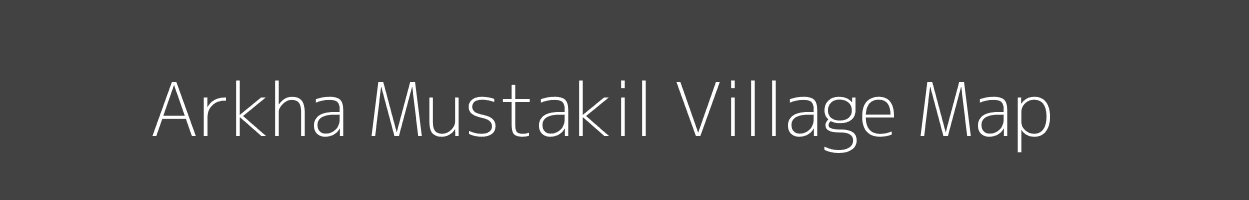 Map of Arkha Mustakil Village in Uttar Pradesh Image