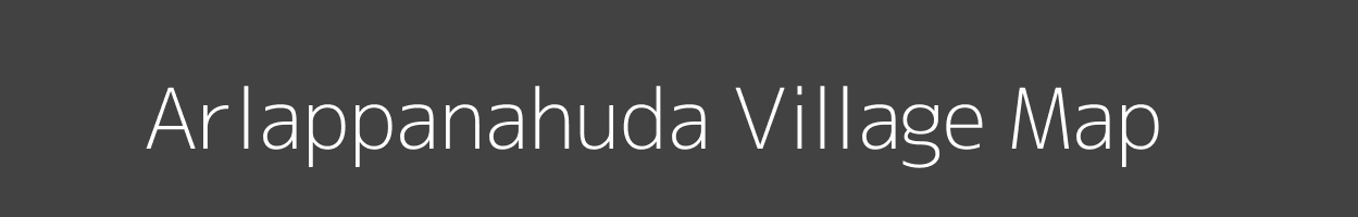 Map of Arlappanahuda Village in Karnataka Image