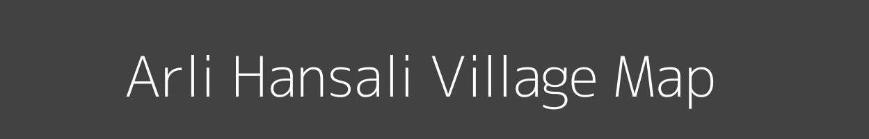 Map of Arli Hansali Village in Jammu and Kashmir Image