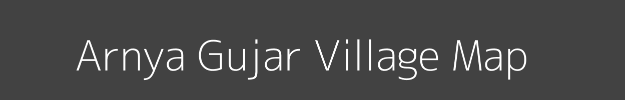 Map of Arnya Gujar Village in Madhya Pradesh Image