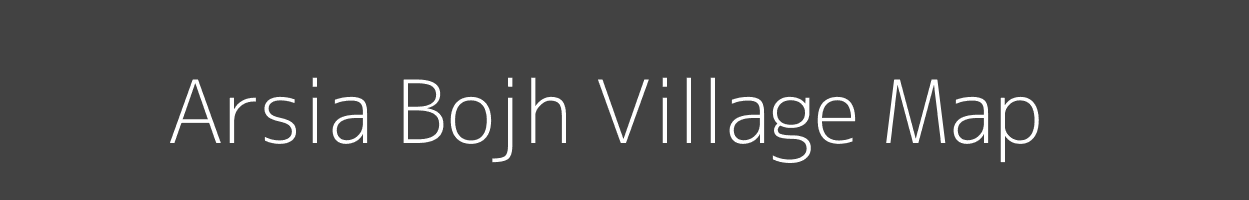 Map of Arsia Bojh Village in Uttar Pradesh Image