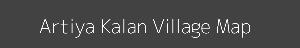 Map of Artiya Kalan Village in Rajasthan Image