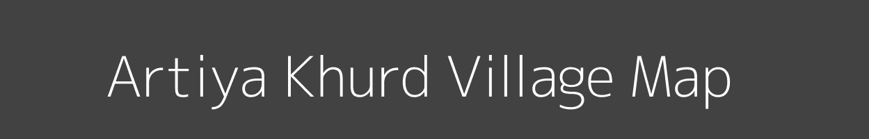 Map of Artiya Khurd Village in Rajasthan Image