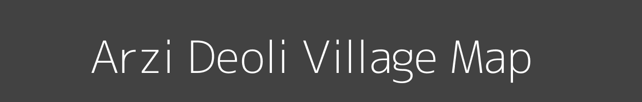 Map of Arzi Deoli Village in Uttar Pradesh Image