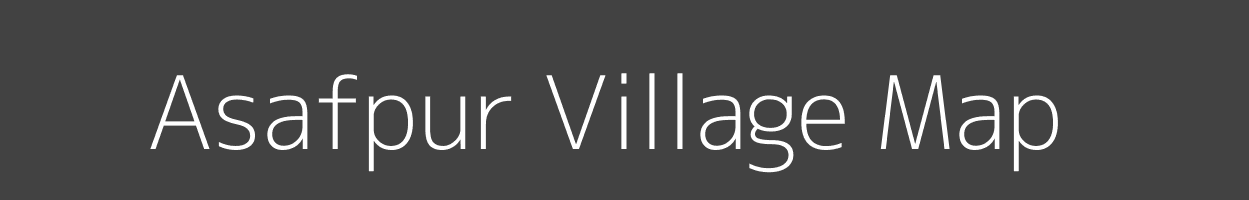 Map of Asafpur Village in Uttar Pradesh Image