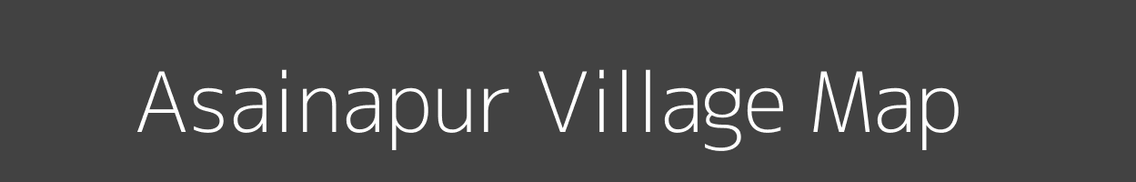 Map of Asainapur Village in Uttar Pradesh Image