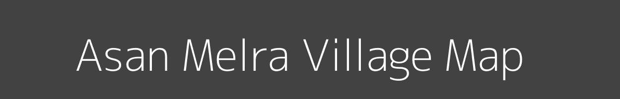 Map of Asan Melra Village in Rajasthan Image