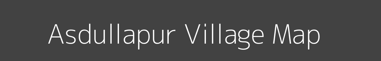 Map of Asdullapur Village in Uttar Pradesh Image