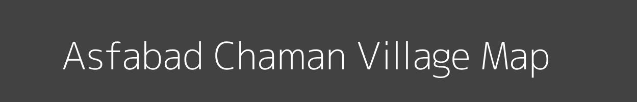 Map of Asfabad Chaman Village in Uttar Pradesh Image