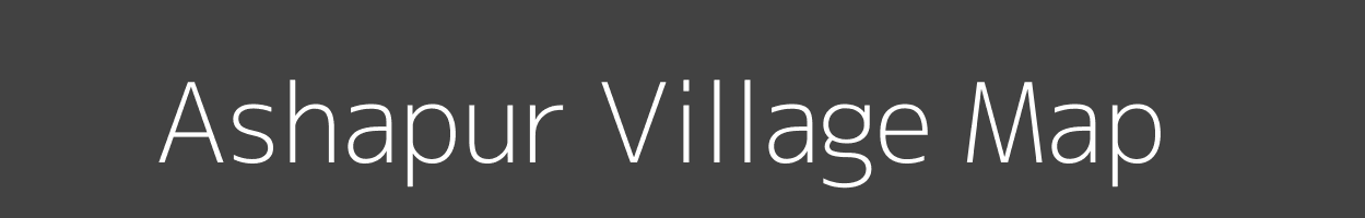 Map of Ashapur Village in Madhya Pradesh Image