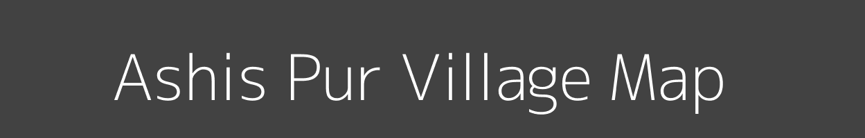 Map of Ashis Pur Village in Uttar Pradesh Image