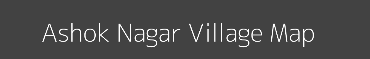 Map of Ashok Nagar Village in Maharashtra Image