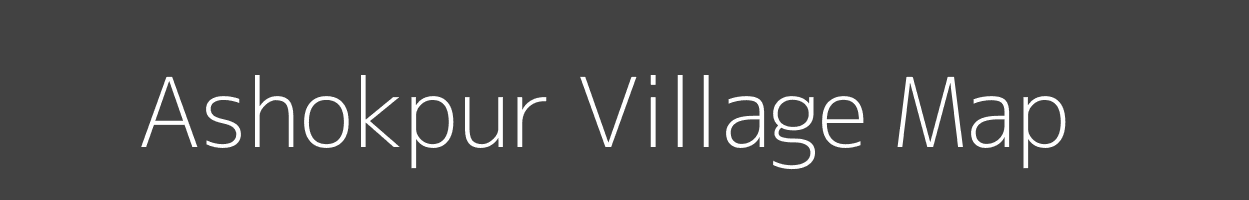 Map of Ashokpur Village in Uttar Pradesh Image