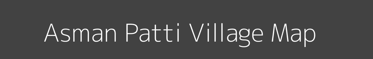 Map of Asman Patti Village in Uttar Pradesh Image