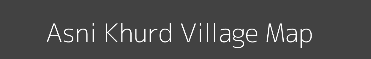 Map of Asni Khurd Village in Jharkhand Image