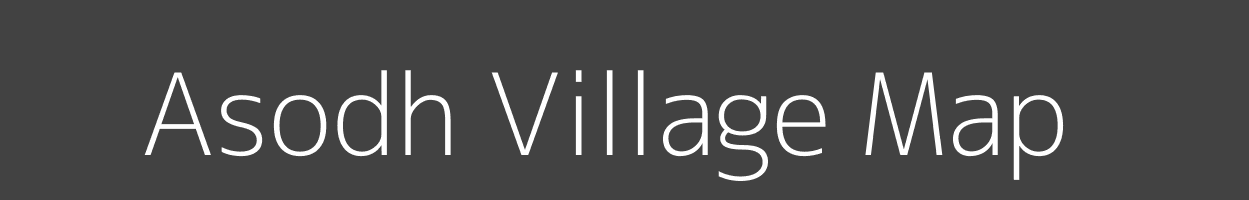 Map of Asodh Village in Madhya Pradesh Image