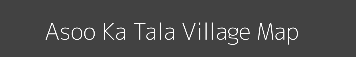 Map of Asoo Ka Tala Village in Rajasthan Image