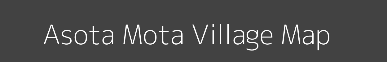 Map of Asota Mota Village in Gujarat Image