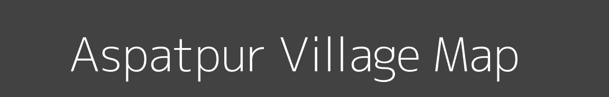 Map of Aspatpur Village in Uttar Pradesh Image