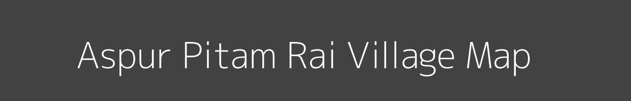 Map of Aspur Pitam Rai Village in Uttar Pradesh Image