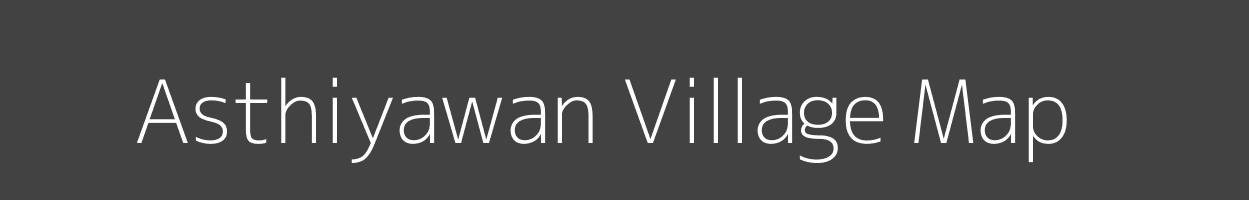 Map of Asthiyawan Village in Uttar Pradesh Image