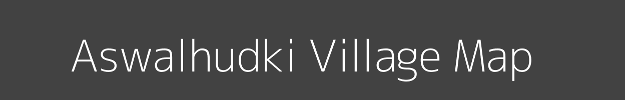 Map of Aswalhudki Village in Maharashtra Image