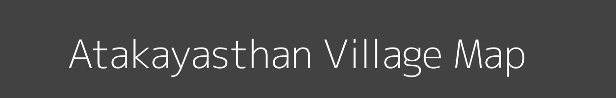 Map of Atakayasthan Village in Uttar Pradesh Image