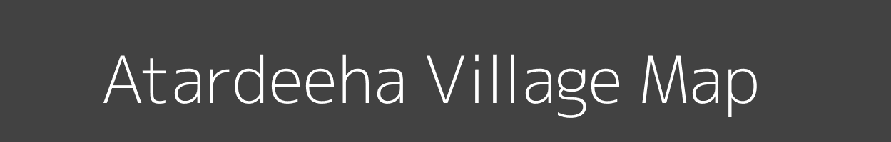 Map of Atardeeha Village in Uttar Pradesh Image