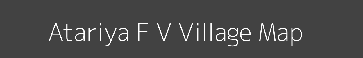 Map of Atariya F V Village in Madhya Pradesh Image