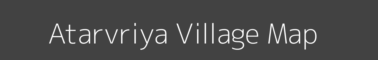 Map of Atarvriya Village in Uttar Pradesh Image