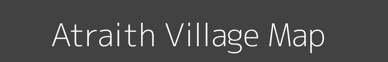 Map of Atraith Village in Uttar Pradesh Image