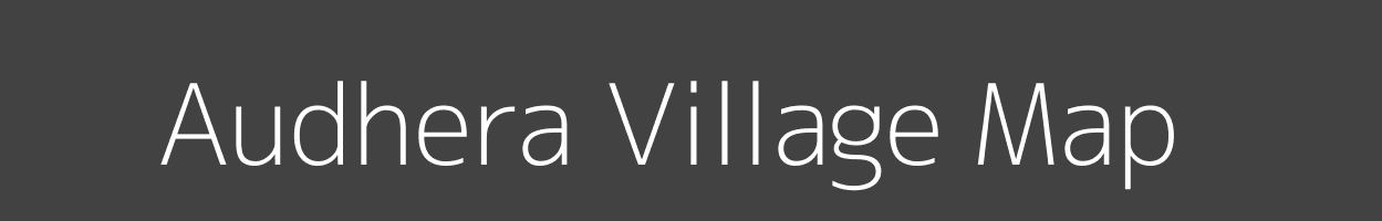 Map of Audhera Village in Madhya Pradesh Image