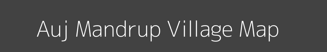 Map of Auj Mandrup Village in Maharashtra Image