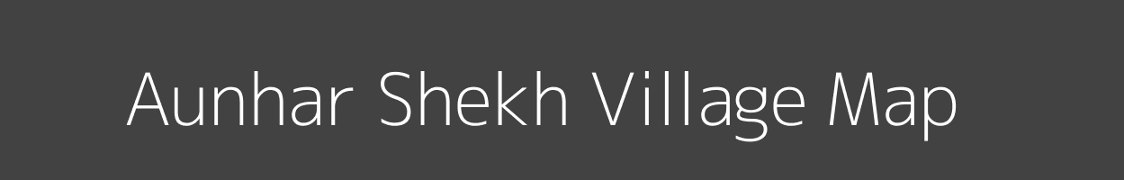 Map of Aunhar Shekh Village in Bihar Image