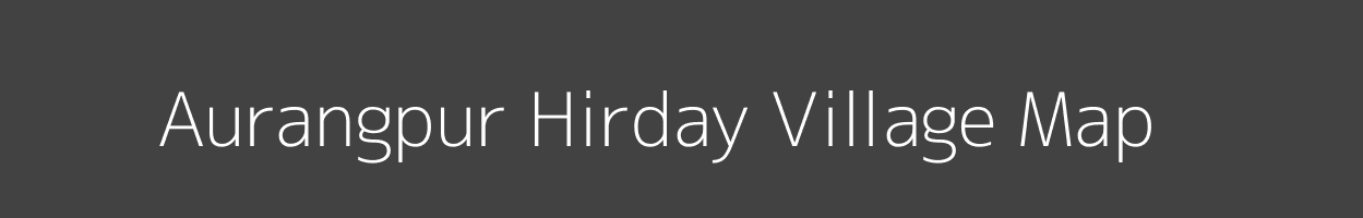 Map of Aurangpur Hirday Village in Uttar Pradesh Image