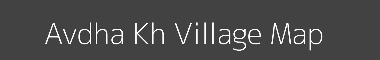 Map of Avdha Kh Village in Maharashtra Image