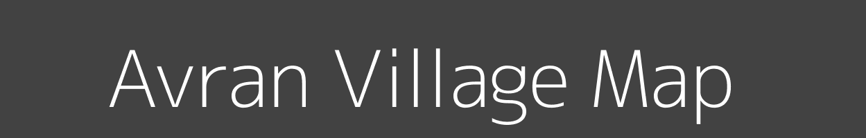 Map of Avran Village in Uttar Pradesh Image