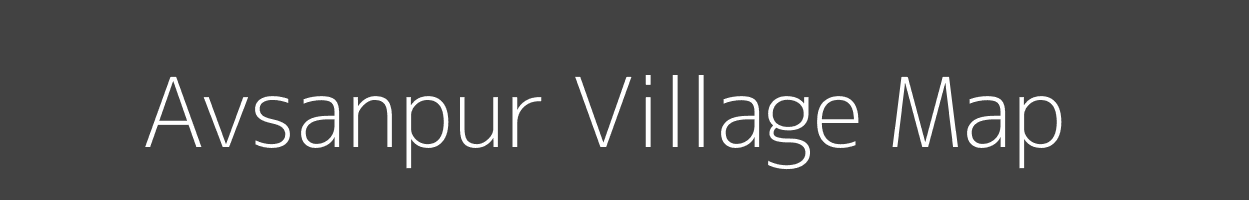 Map of Avsanpur Village in Uttar Pradesh Image