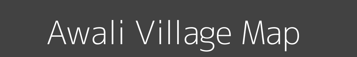 Map of Awali Village in Madhya Pradesh Image