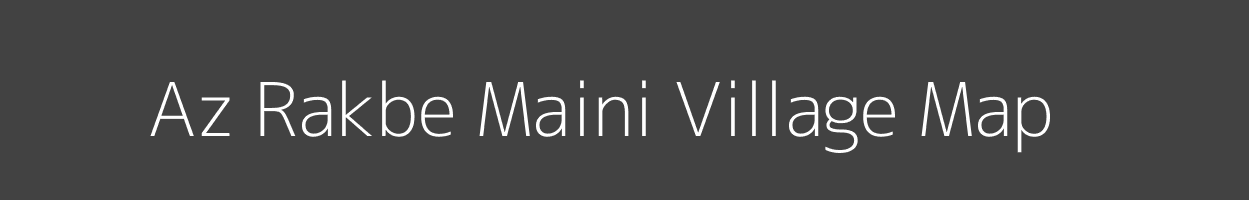 Map of Az Rakbe Maini Village in Bihar Image