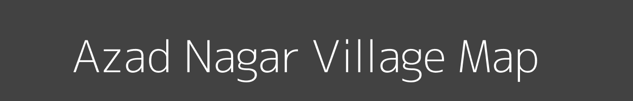 Map of Azad Nagar Village in Rajasthan Image