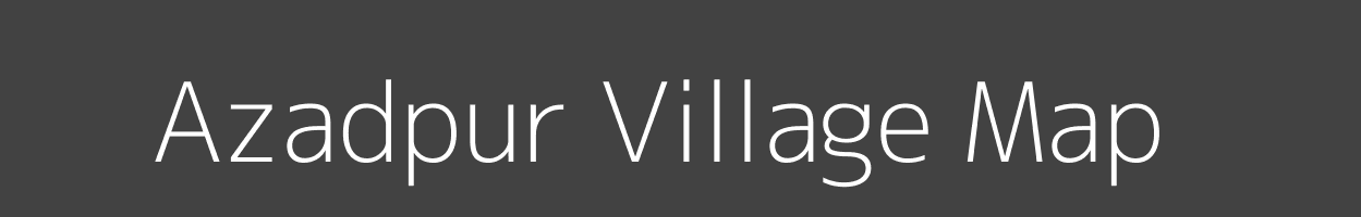 Map of Azadpur Village in Uttar Pradesh Image