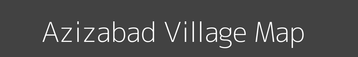 Map of Azizabad Village in Uttar Pradesh Image